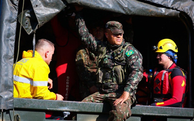 ForÃ§as Armadas atuam no Vale do Taquari