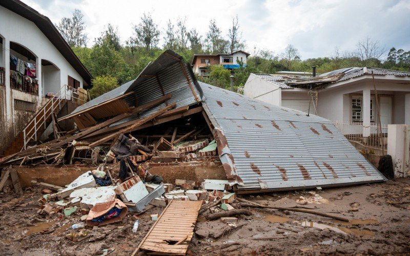 Enchente do Rio Taquari deixou rastro de destruição | Jornal NH