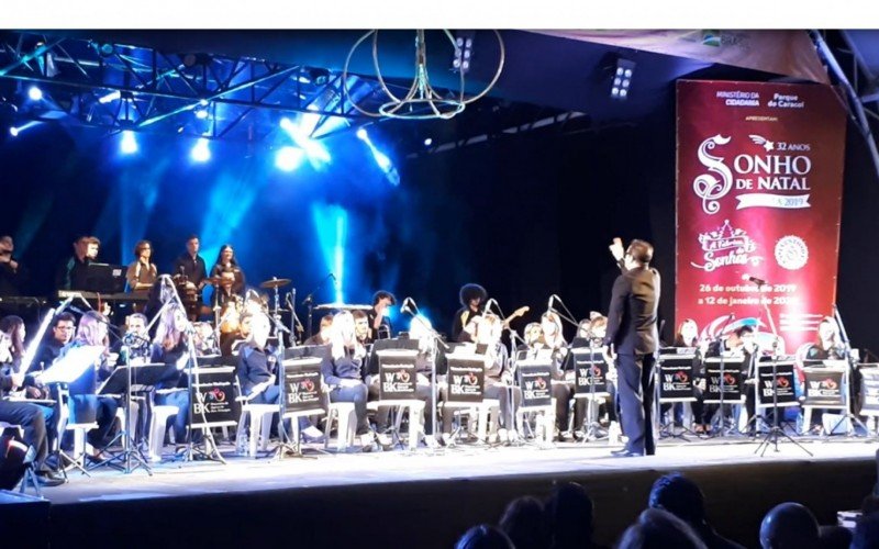 Orquestra de Sopros de Bom Princípio, da qual Pietro, Lorenzo e Daniele faziam parte, seguiu fazendo espetáculos | Jornal NH