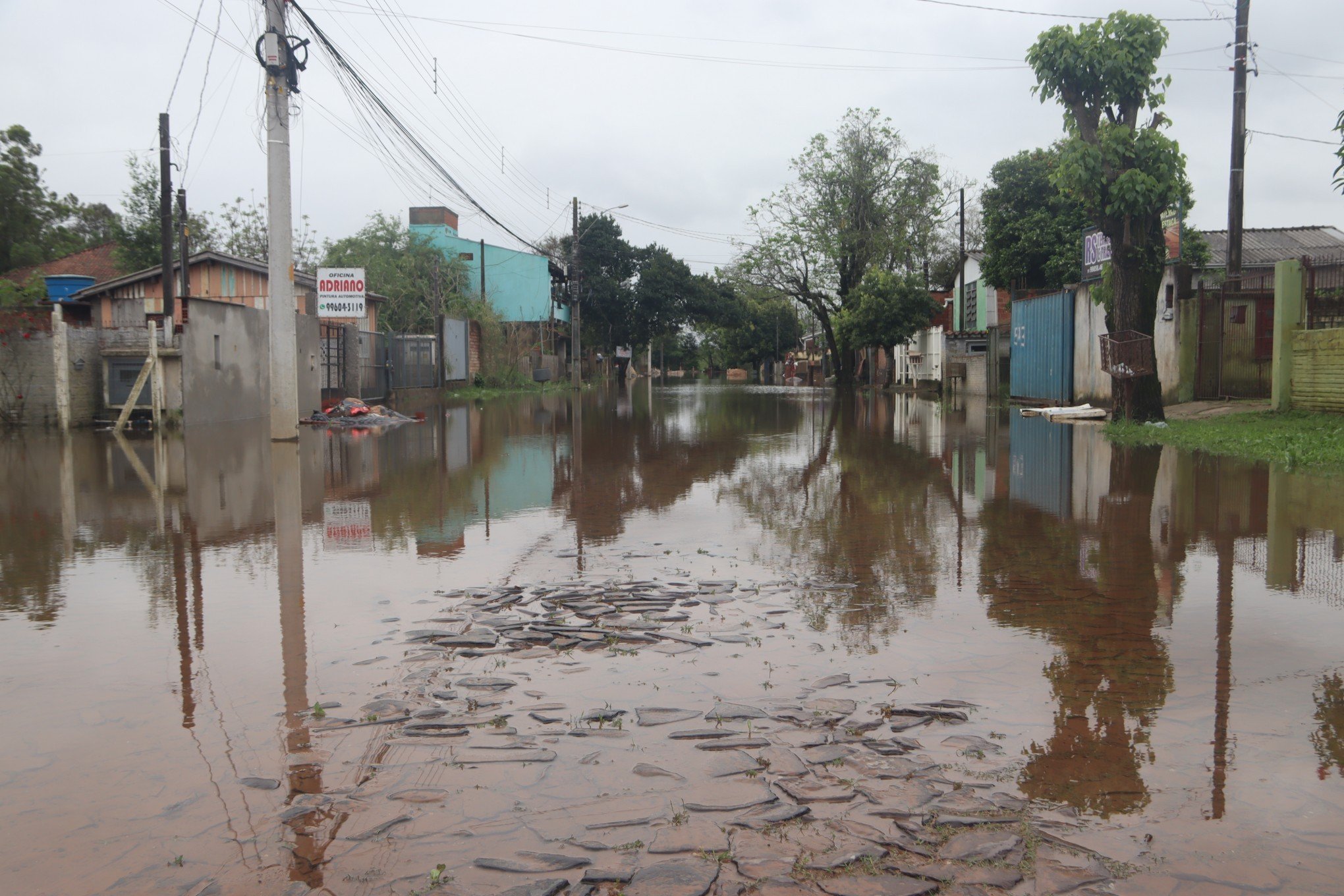 Rio dos Sinos apresenta leve declínio e nível em São Leopoldo cai para 5,13 metros