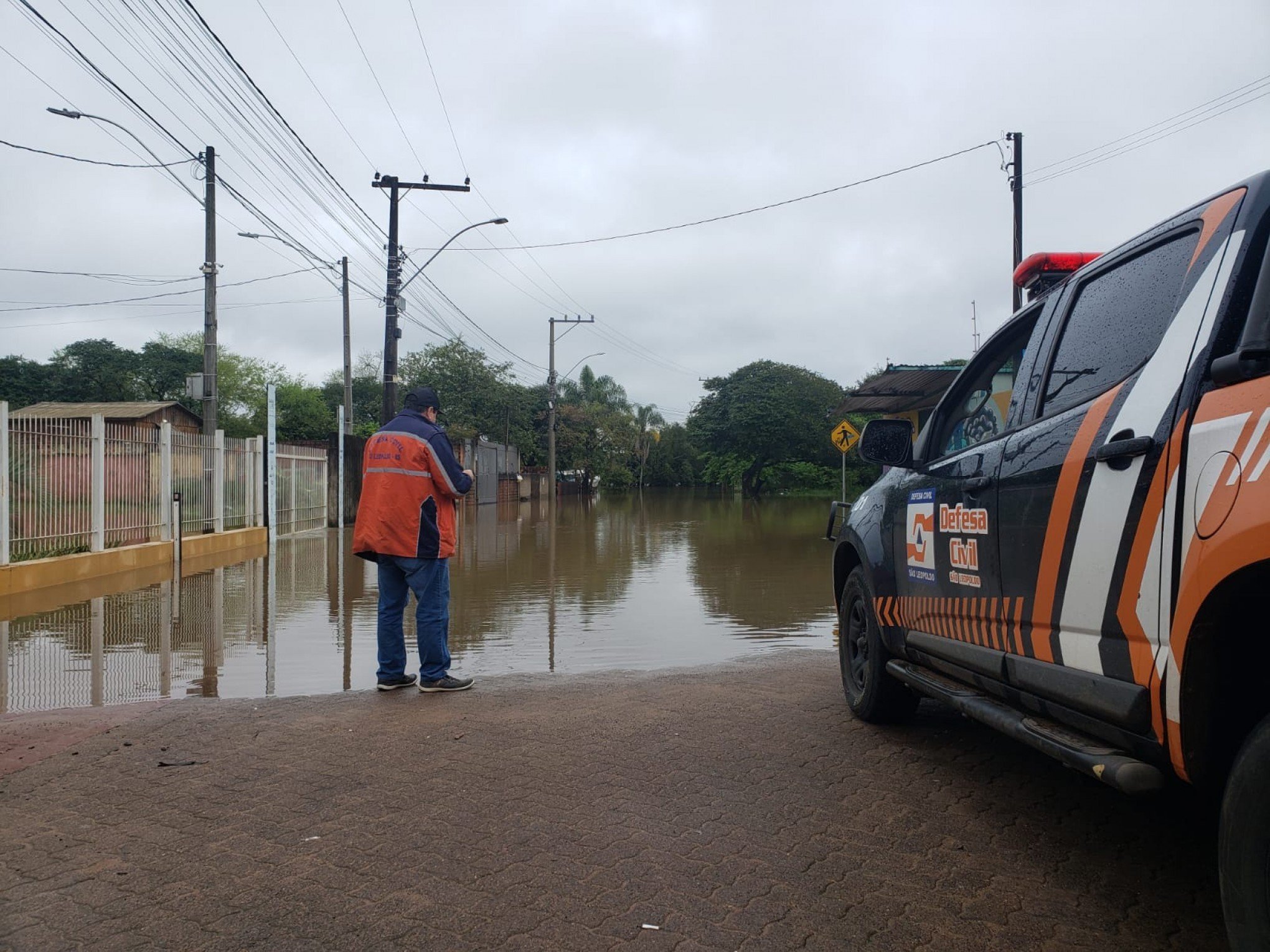 Defesa Civil segue monitorando situaÃ§Ã£o na cidade