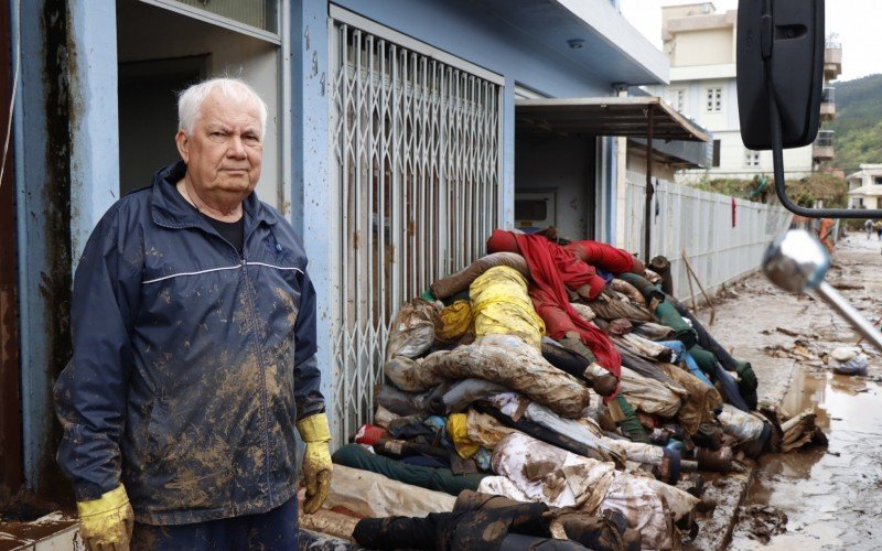 Fotos mostram como estava a cidade de Muçum no último sábado (9)