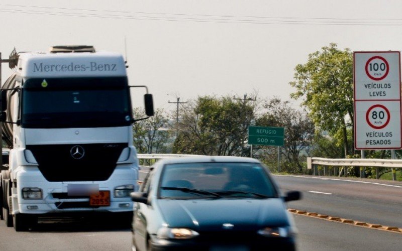 Velocidade no trecho da Tabaí-Canoas precisa ser reduzida nesta segunda-feira (11)