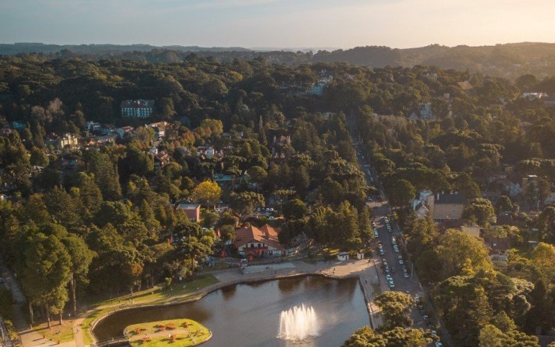 Lago Joaquina Rita Bier, em Gramado