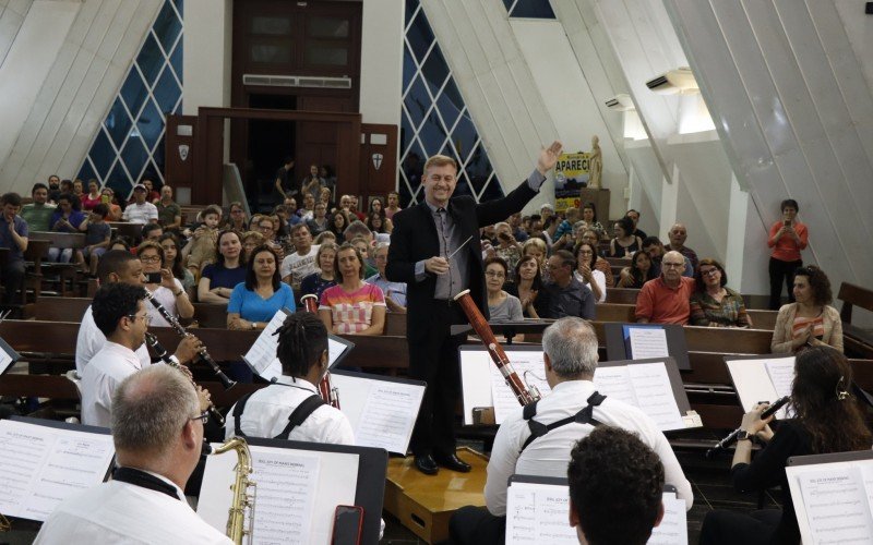 Maestro Linus Lerner, Orquestra de Sopros de Novo Hamburgo | Jornal NH