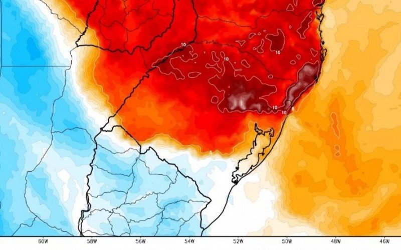 Manhã de segunda-feira teve registro de 36ºC no RS | Jornal NH