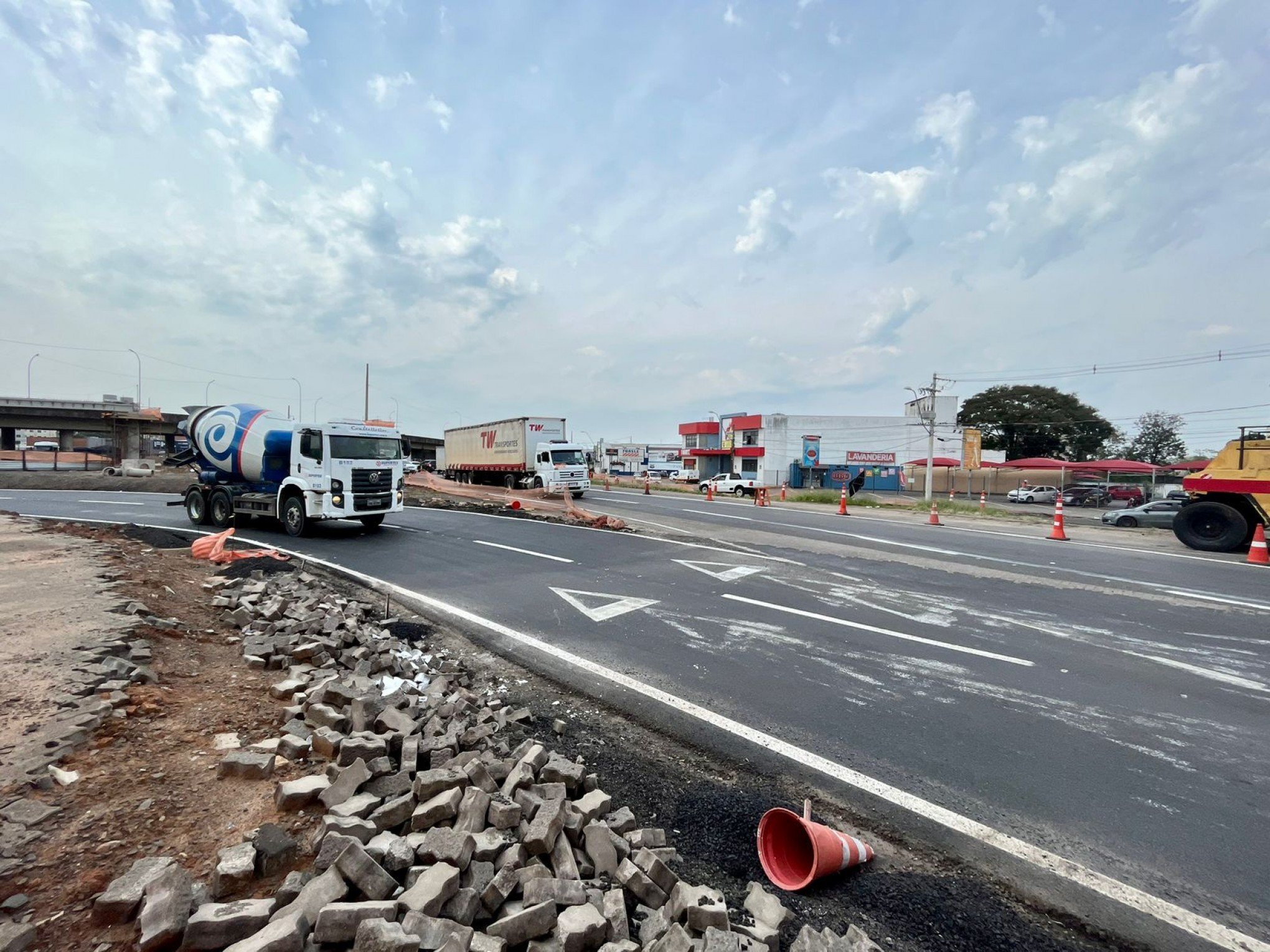 Pista lateral da RS-240 tem trânsito liberado na Scharlau