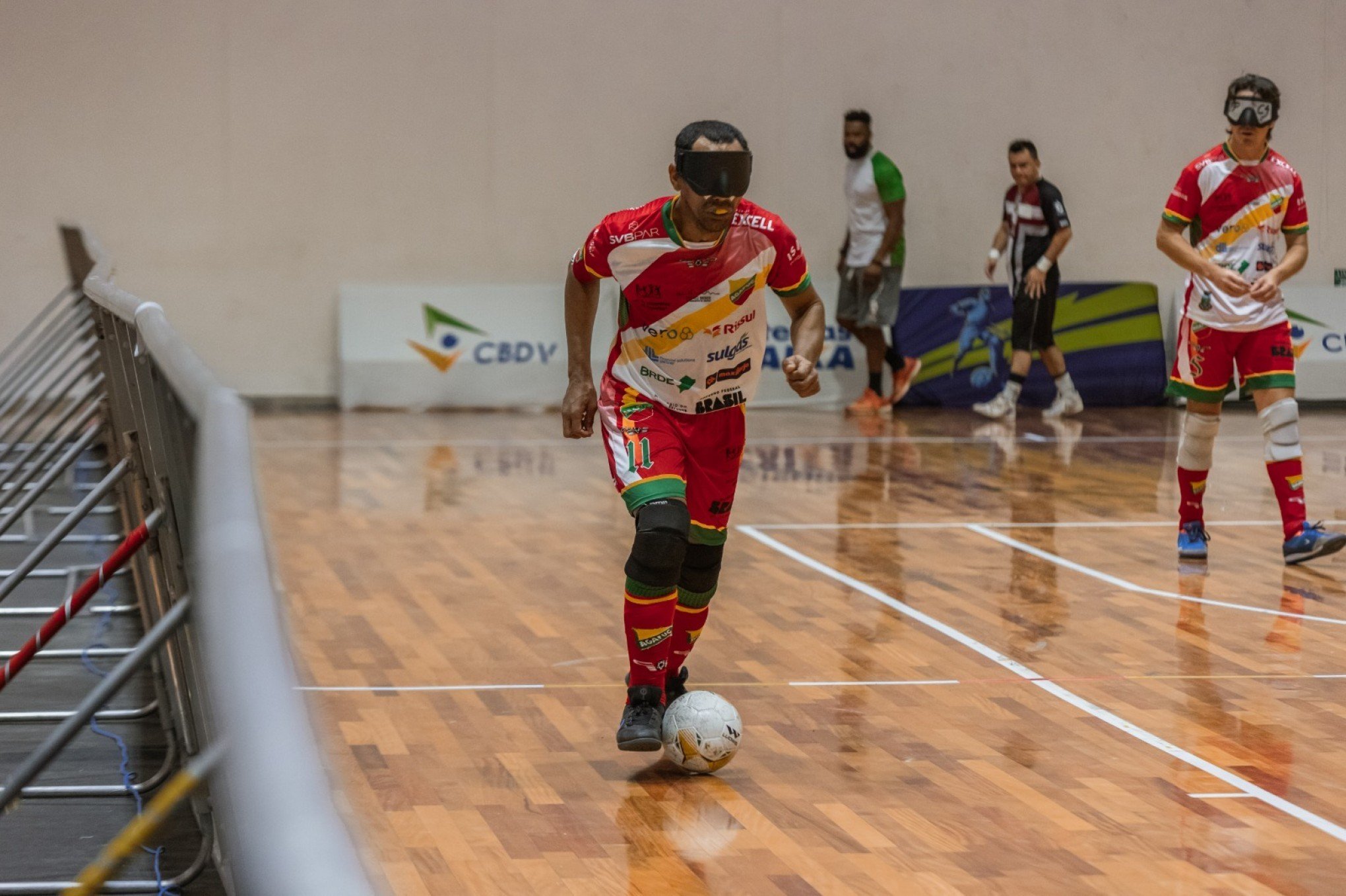 Brasil é bicampeão de Grand Prix Internacional de futebol de cegos - ABC  Agora