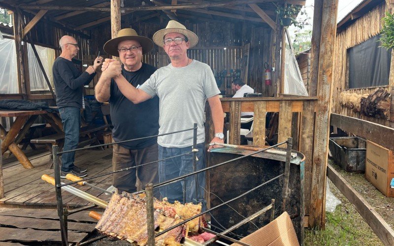 Ari Andreolla e Nilton Greff do Piquete Lopes