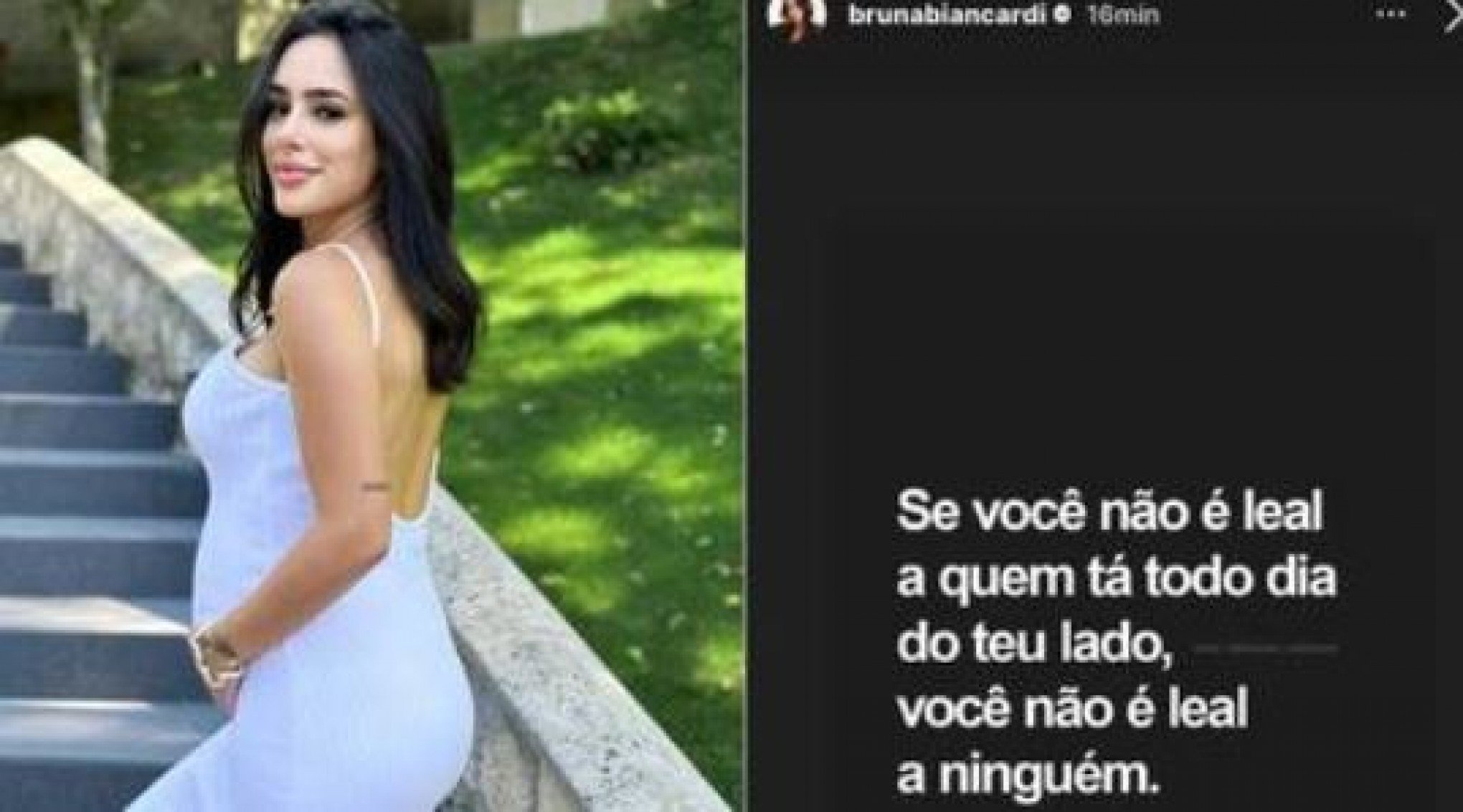 Bruna Biancardi compartilha mensagem suspeita nas redes sociais | Jornal NH