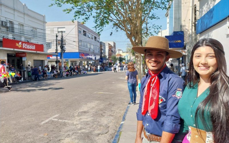 Desfile em Taquara