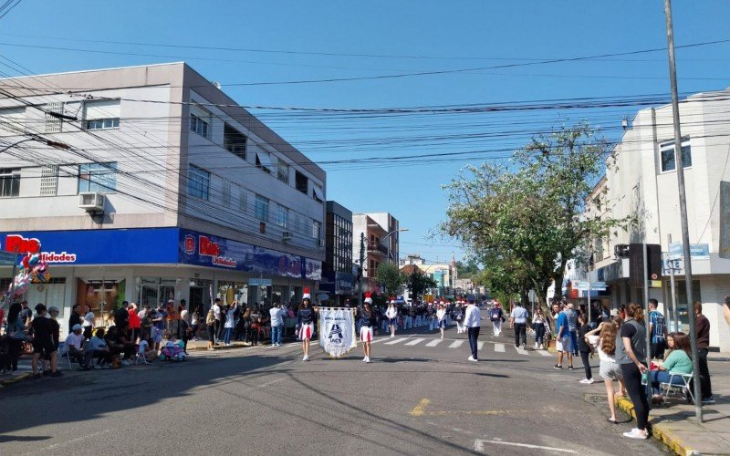 Desfile em Taquara