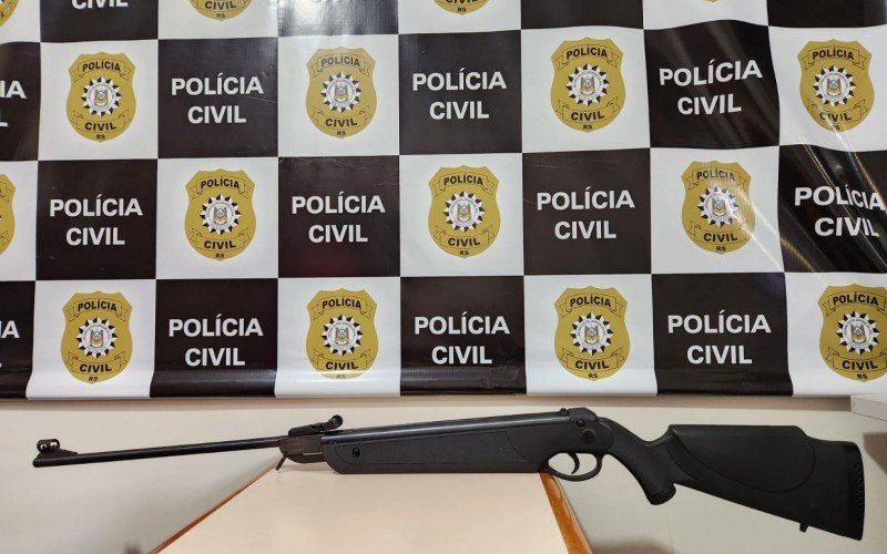 Arma usada para atirar em cadela no bairro Santo Afonso | Jornal NH