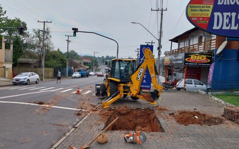 Obras da Comusa na Bartolomeu de Gusmão  | Jornal NH