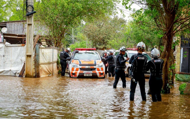 Defesa Civil monitora alagamento na Ilha dos Marinheiros, em Porto Alegre | Jornal NH