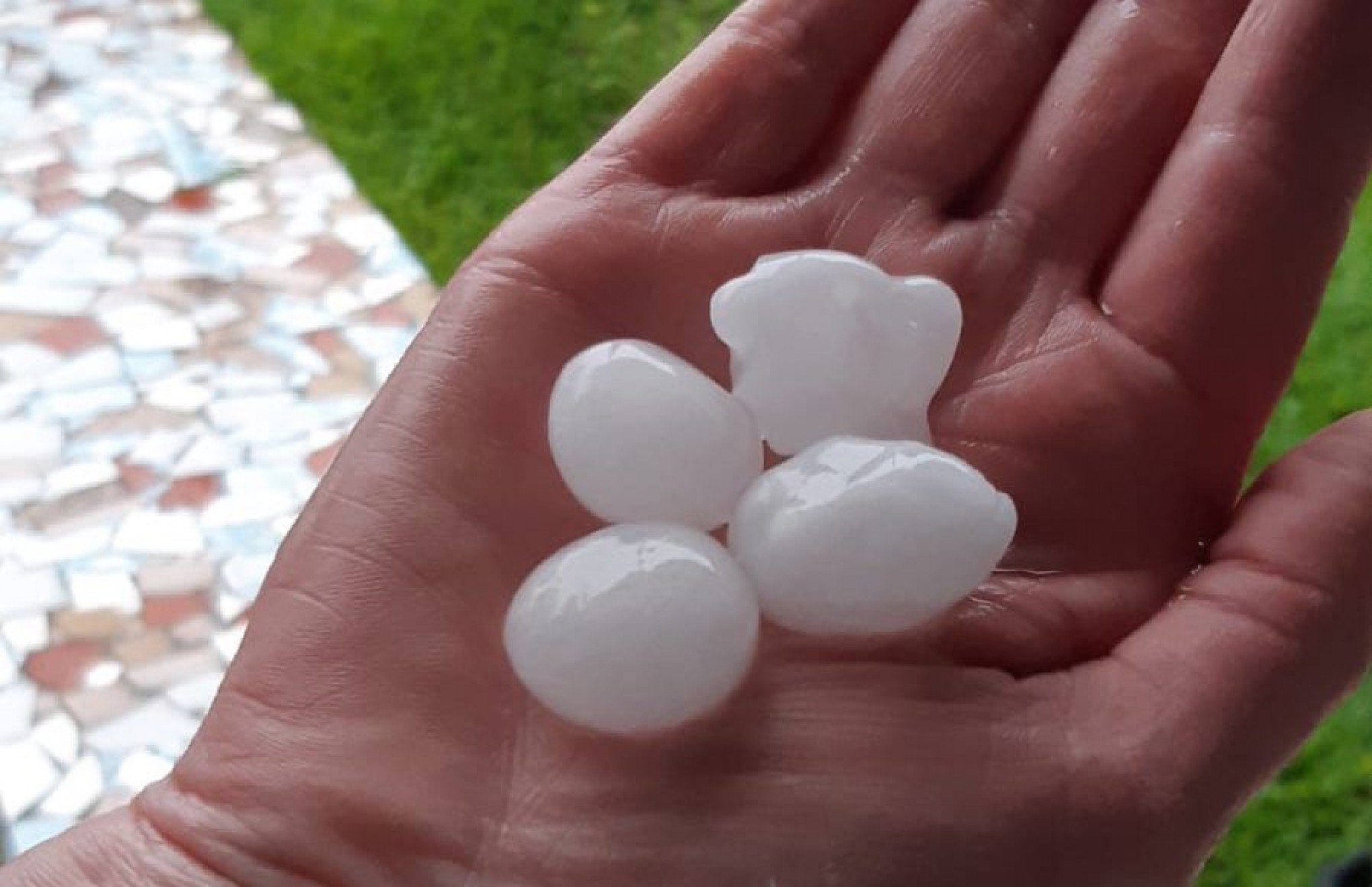Granizo é o maior risco da virada do tempo no RS; entenda