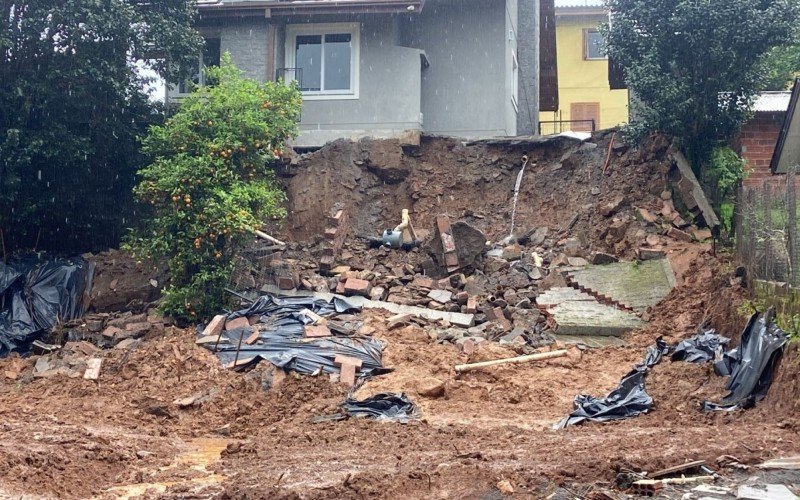 Deslizamentos de terra foram registrados em Gramado no final de semana