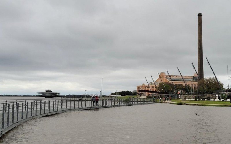 Nível do Guaíba está em alta em Porto Alegre | Jornal NH