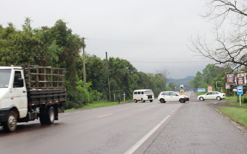 Movimento no acesso ao desvio do pedágio de Portão na 240 | Jornal NH