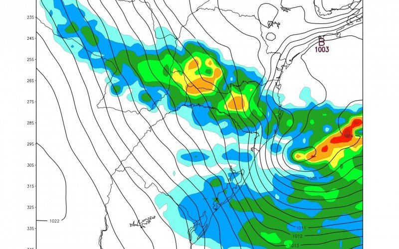 Ciclone trará chuva e fortes rajadas de vento no Sul e no Leste gaúcho na manhã de quarta | Jornal NH