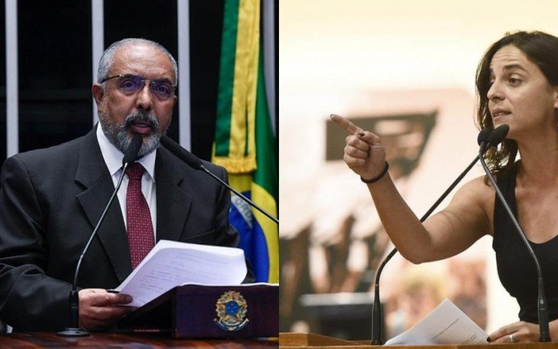 Paulo Paim (PT) e  Fernanda Melchionna (PSol)  receberam a melhor classificação na categoria Senado e Câmara dos Deputados região Sul | Jornal NH