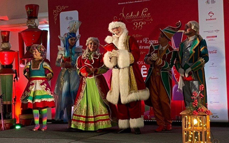 Coletiva de imprensa do Natal Luz de Gramado