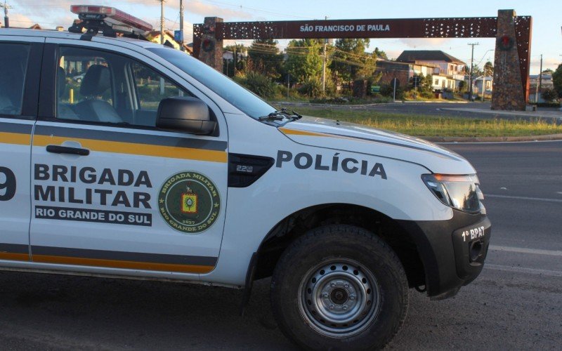 Brigada Militar atendeu a ocorrência em São Francisco de Paula