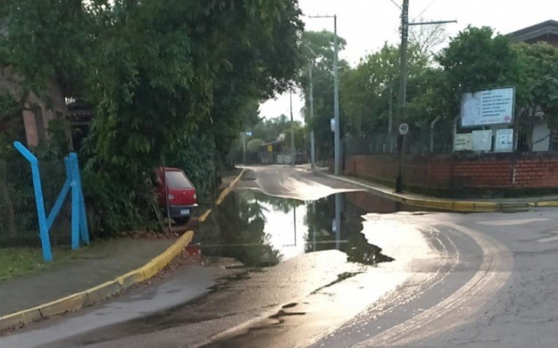Pontos de alagamento começam a ser registrados na Barrinha, em Campo Bom | Jornal NH
