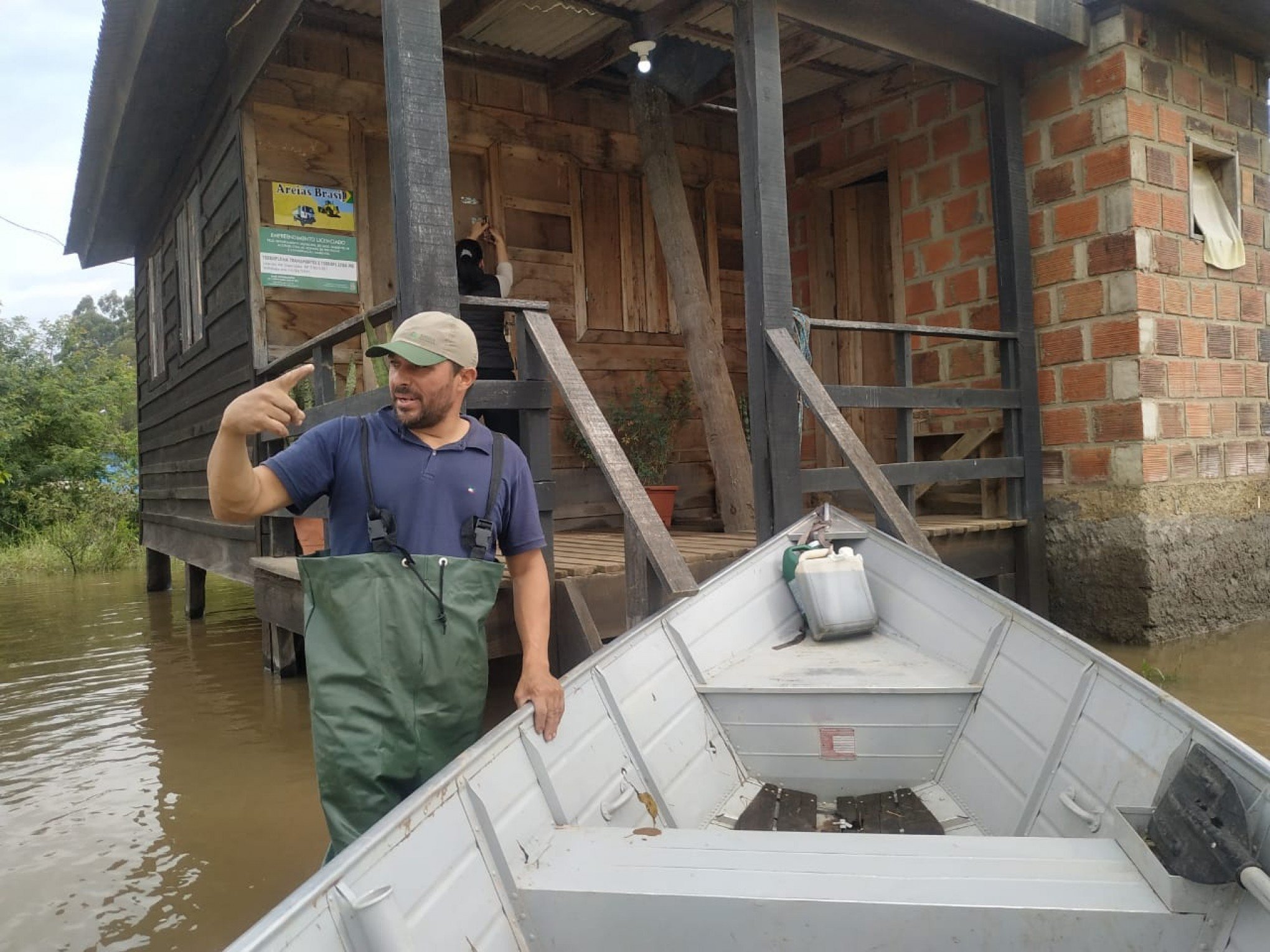 Enchente do Rio dos Sinos deve durar dias, diz Defesa Civil de Sapiranga