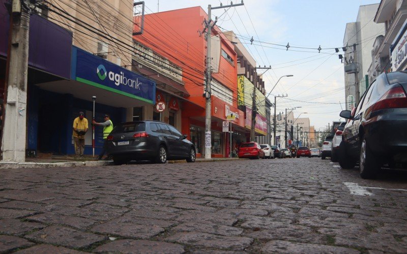 As lojas da Rua Independência, via de grande movimento e variedade, são um dos principais alvos de furtos e roubos