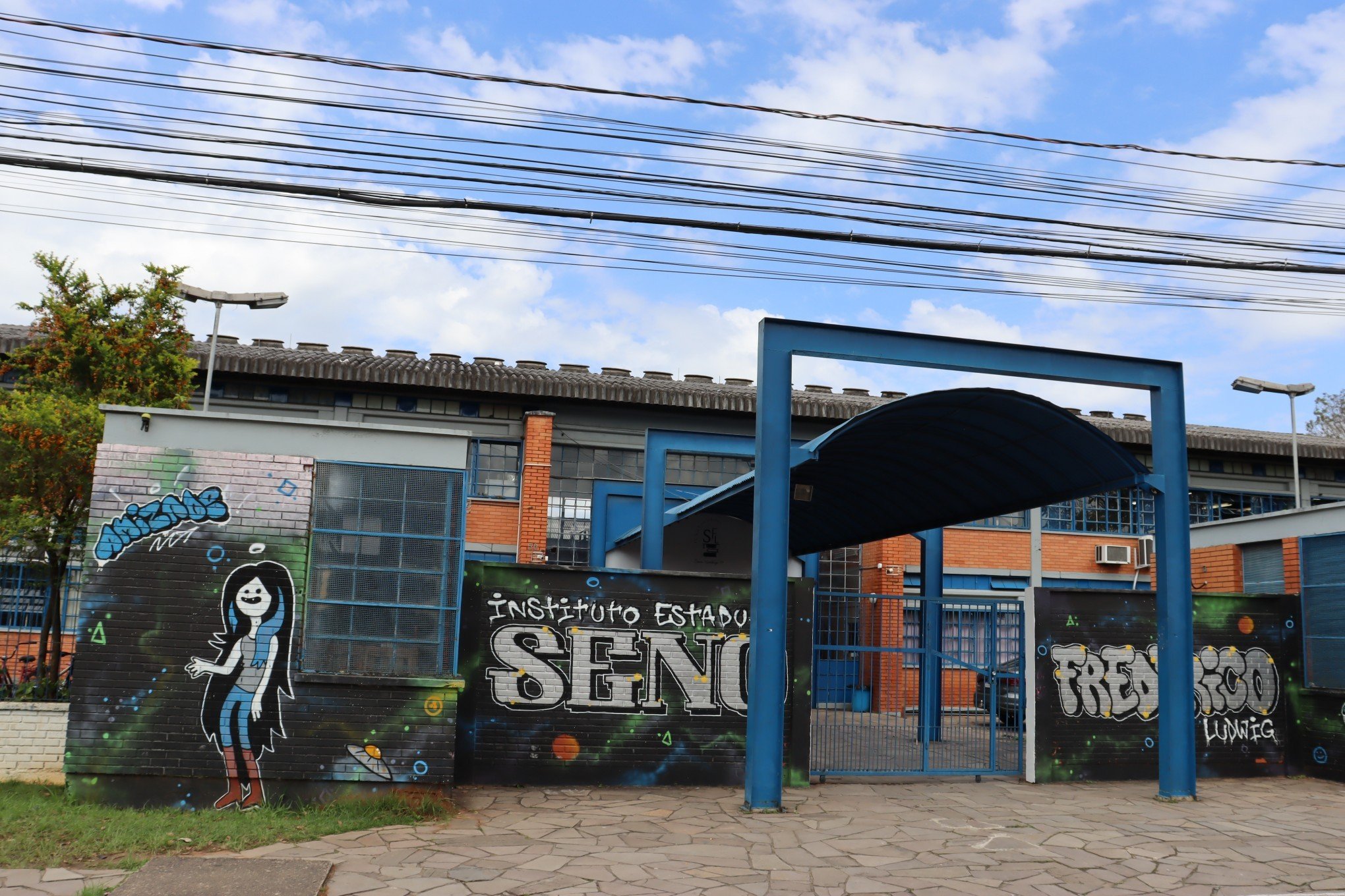 Instituto Seno Frederico Ludwing, Ciep do bairro Canudos | Jornal NH