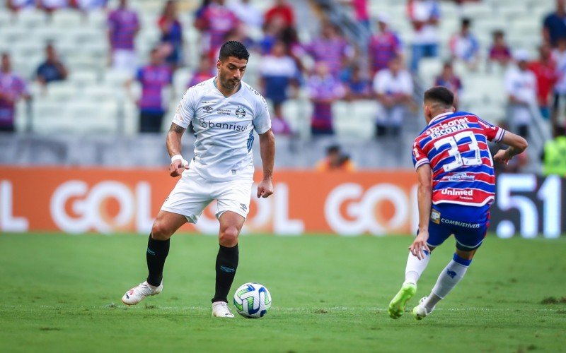 Luis Suárez foi o autor do gol gremista na tarde deste sábado em Fortaleza | Jornal NH