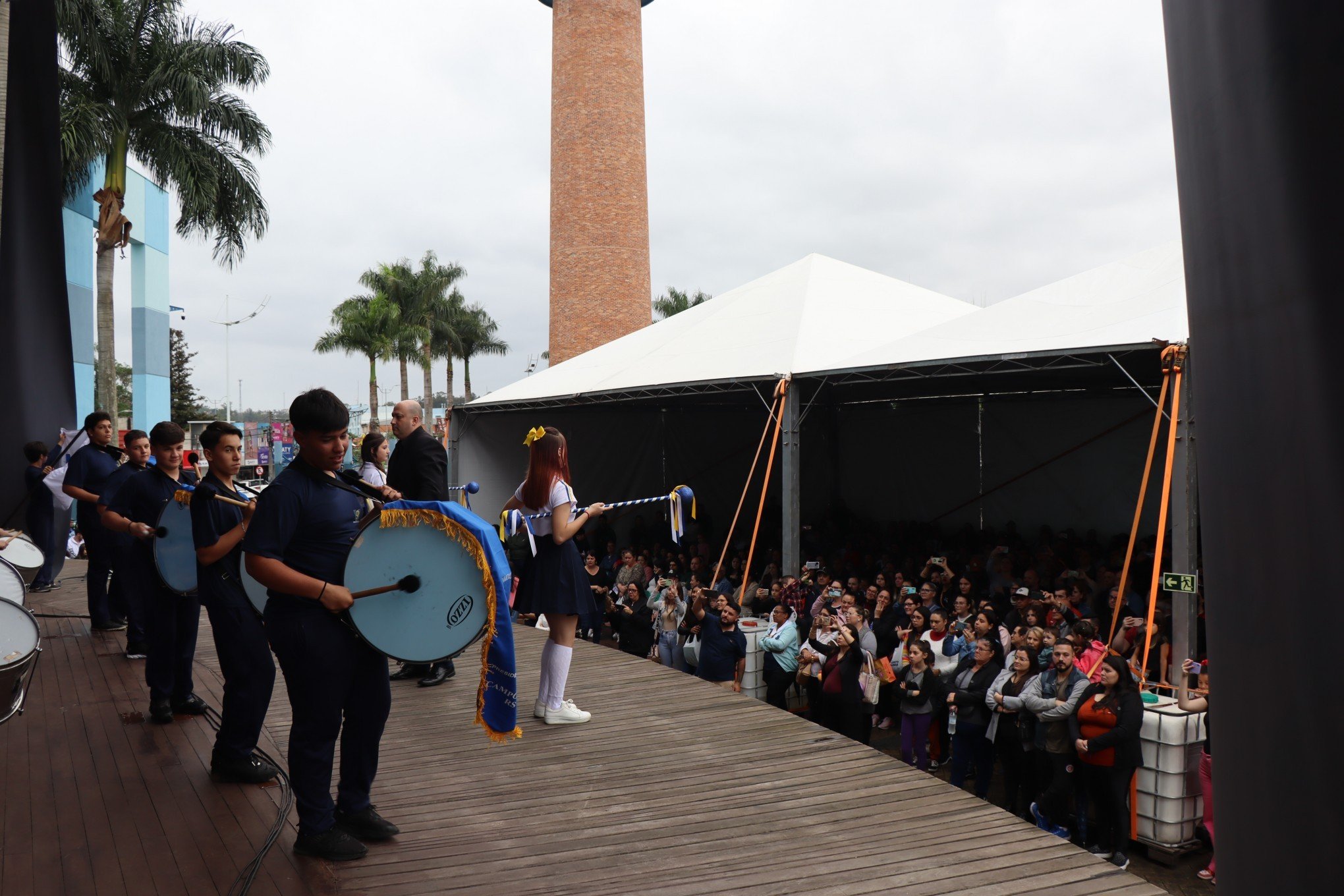 Festival de Bandas reúne quase 500 instrumentistas durante a Feira do Livro de Campo Bom