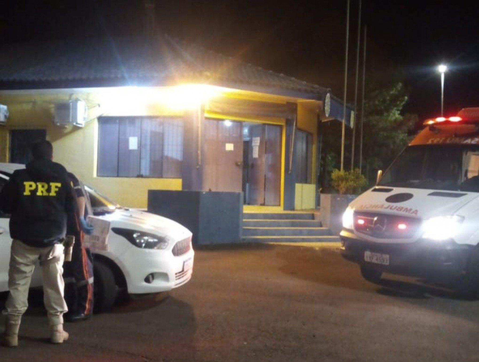 Idoso foi socorrido por policiais rodoviários enquanto trafegava pela BR-290 | Jornal NH
