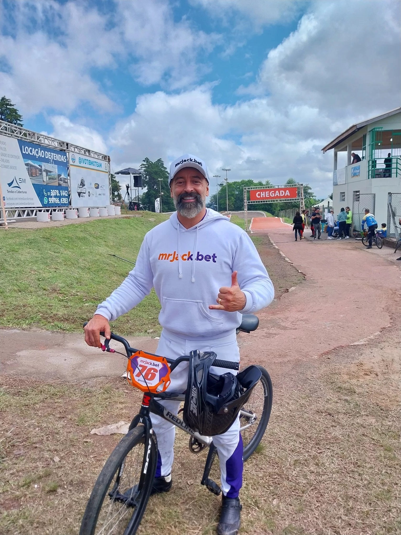 Cris Pereira competiu na 5ª Copa Ivoti de Bicicross | Jornal NH