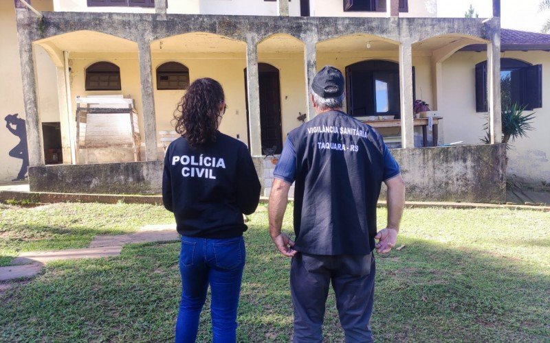  Idosos sÃ£o resgatados de clÃ­nica clandestina em Taquara
