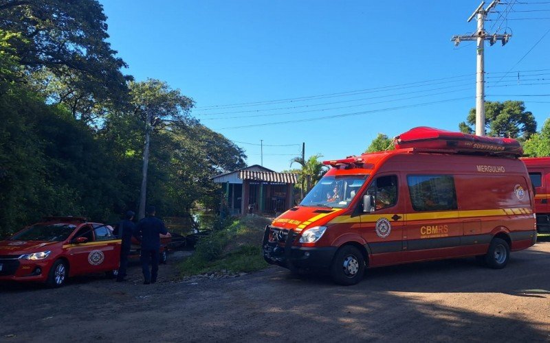 Bombeiros fazem buscas no Rio dos Sinos por morador de Campo Bom desaparecido hÃ¡ trÃªs dias
