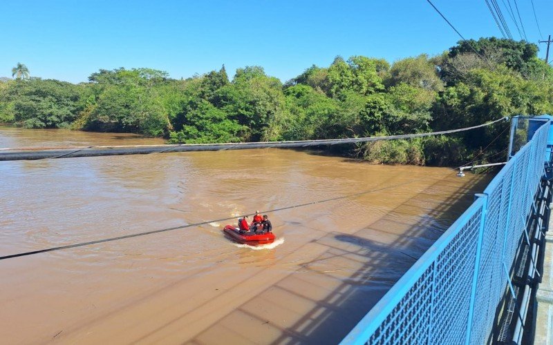 Desaparecimento de morador de Campo Bom mobiliza Bombeiros em buscas no Rio dos Sinos