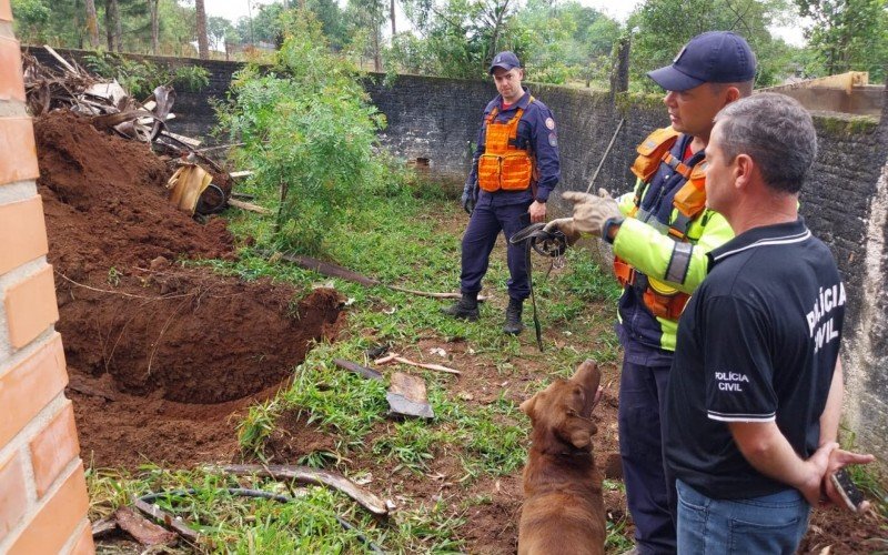 PolÃ­cia e Bombeiros fazem buscas em terreno de clÃ­nica clandestina