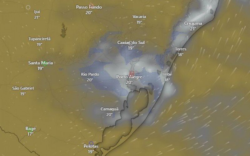 Manhã de quinta ainda será de muitas nuvens na região | Jornal NH