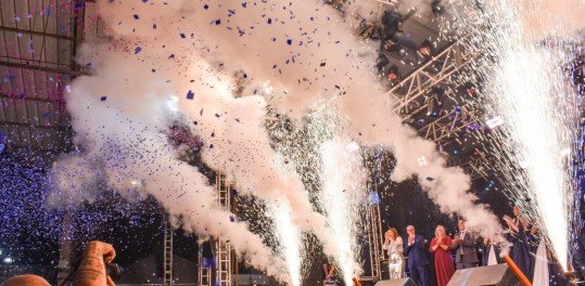 Noite de abertura da Volksfest de Portão