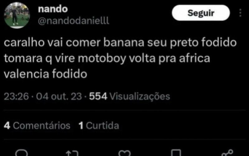 Enner Valencia foi alvo de ofensas racistas apÃ³s a eliminaÃ§Ã£o do Inter na Libertadores