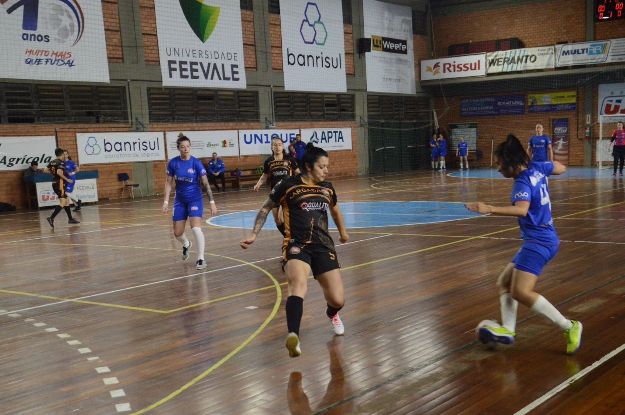 Final da Série Ouro de Futsal Feminino acontece nesta sexta-feira em Novo Hamburgo