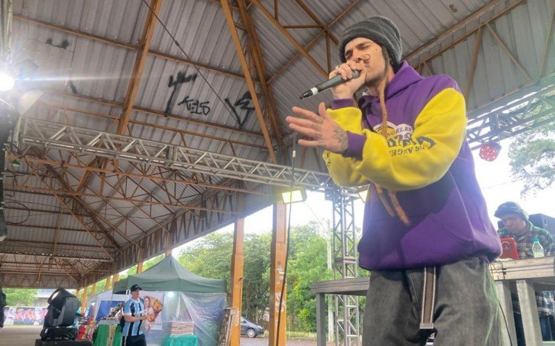 São Leopoldo Só Rap aconteceu nas pirâmides do Largo Rui Porto