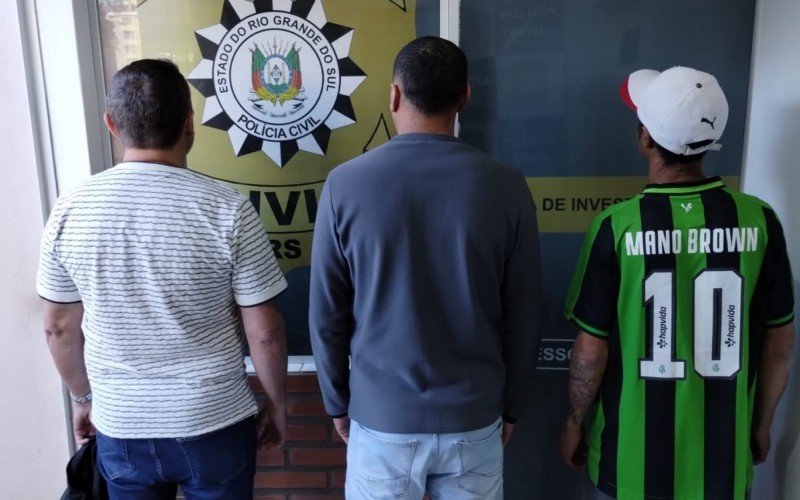 TrÃªs homens foram presos nesta terÃ§a-feira em TrÃªs Coroas