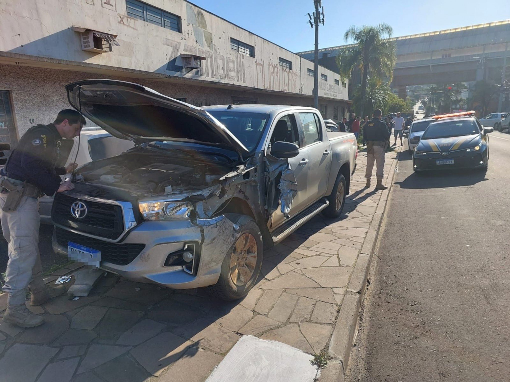 VÍDEO: Jovem é preso com Hilux furtada após perseguição em Novo Hamburgo