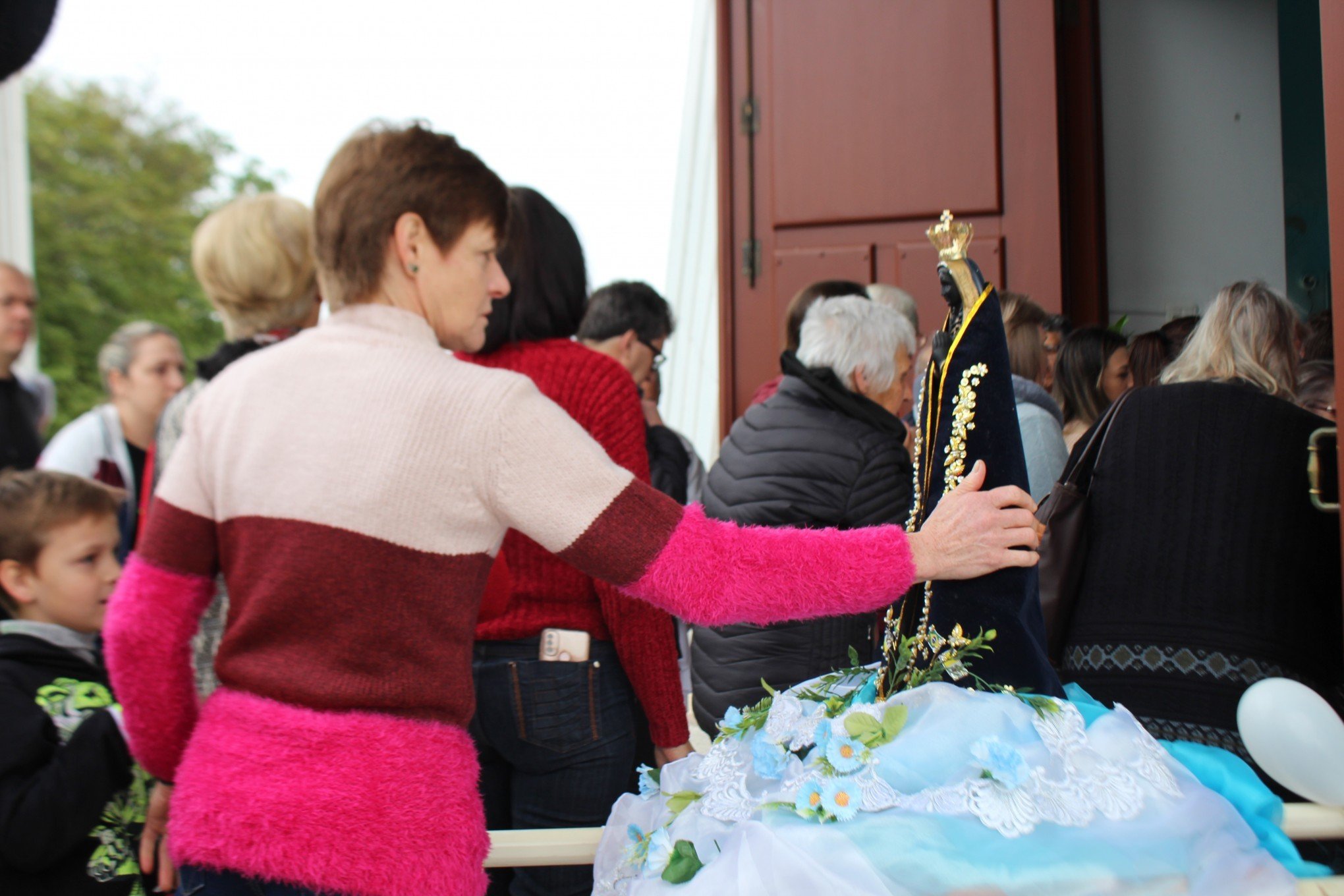 Fiéis celebram o Dia da Nossa Senhora Aparecida com carreata e missa | Jornal NH