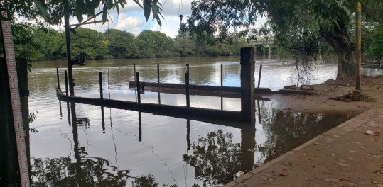 Sinos recua, mas São Leopoldo mantém status preventivo de alerta para cheia