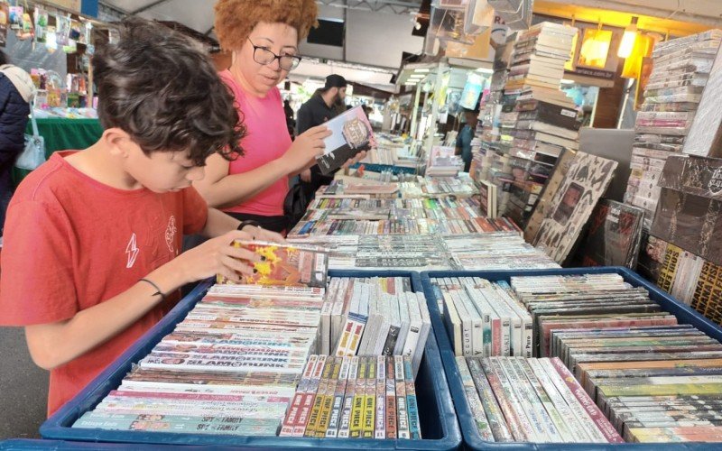 Há centenas de mangás à disposição dos jovens leitores na 38ª Feira do Livro