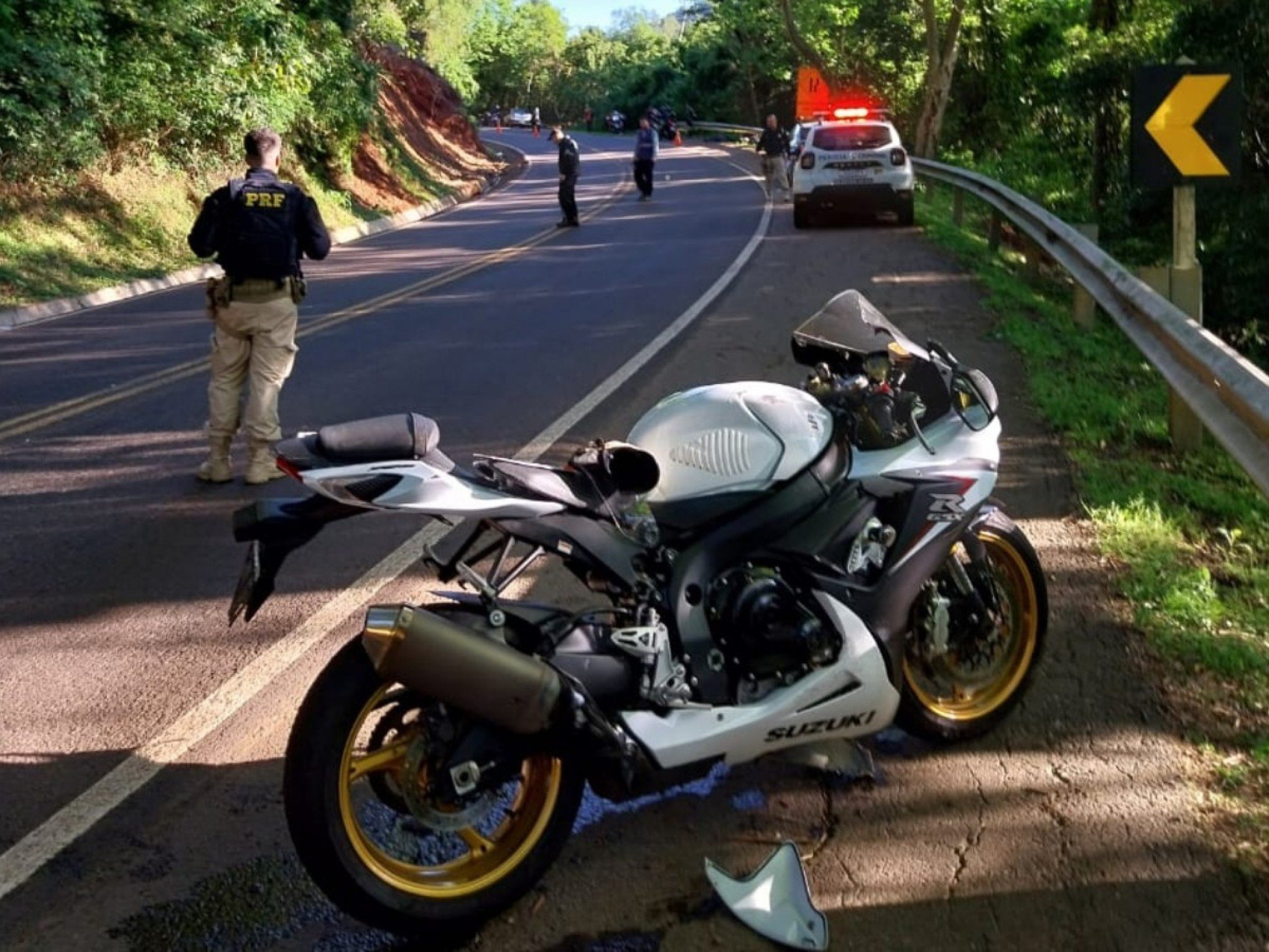 BR-116: Identificada segunda vítima da colisão entre motos em Morro Reuter